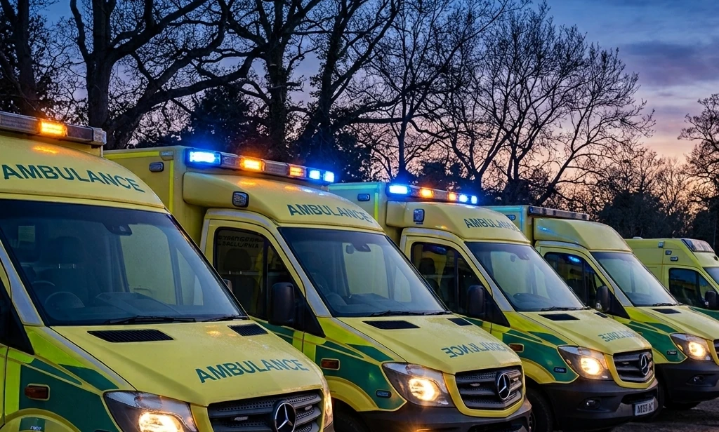 ambulance and aircraft